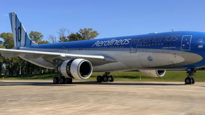 Aerolíneas Argentinas presentó en Ezeiza "El Avión Más Argentino del Mundo"
