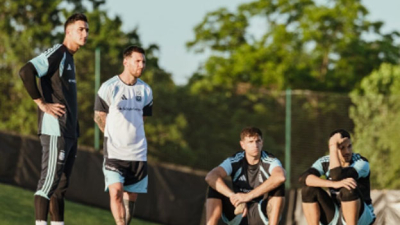 Scaloni ajusta detalles y apuesta a los amistosos para definir el equipo