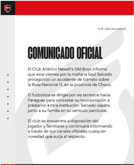 comunicado newells