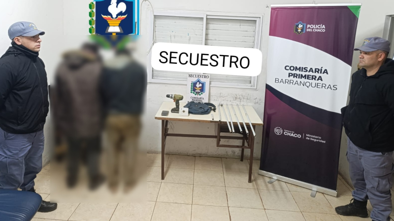 Sereno escuchó ruidos extraños y frustró un robo en la exMunicipalidad de Barranqueras