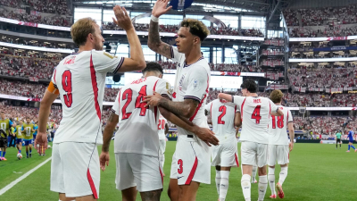 Inglaterra goleó a Croacia y calienta motores