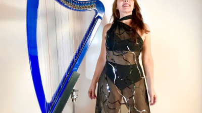 La arpista Marta Carrara presenta "Íntimo" en el Guido Miranda