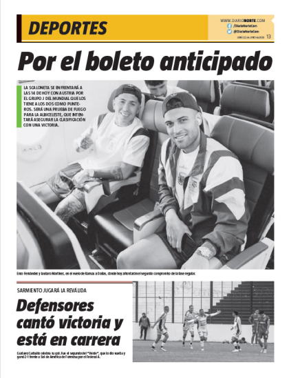 Por el boleto anticipado