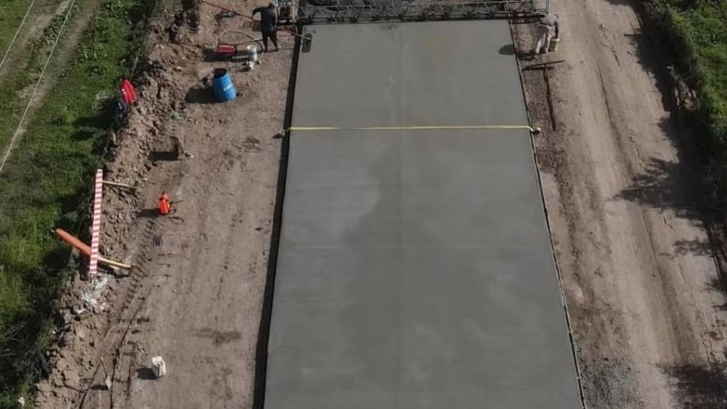 "Es una reparación histórica": Piccilli celebró la inminente finalización de la pavimentación de la ruta 48