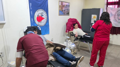 Importante colecta de sangre en el Hospital de San Martín Dos
