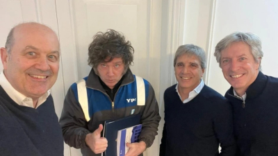 El doble frente económico de Milei y Caputo