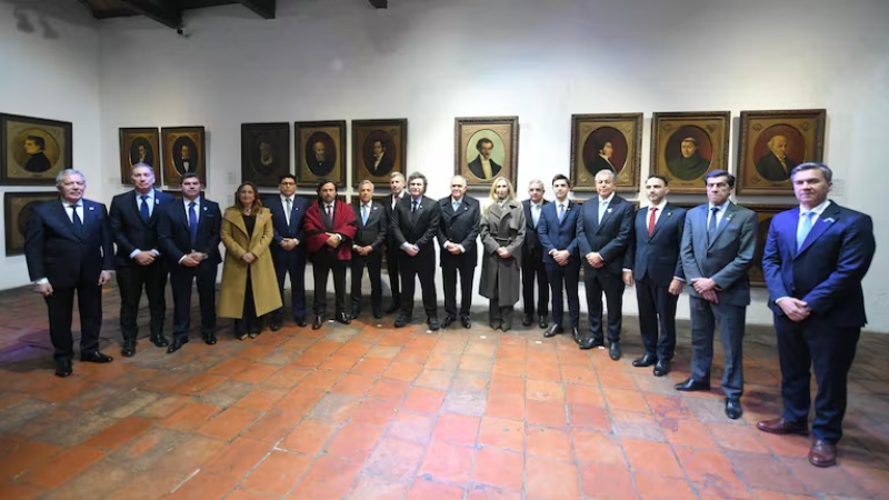 Milei defendió sus reformas y agradeció el apoyo de gobernadores aliados