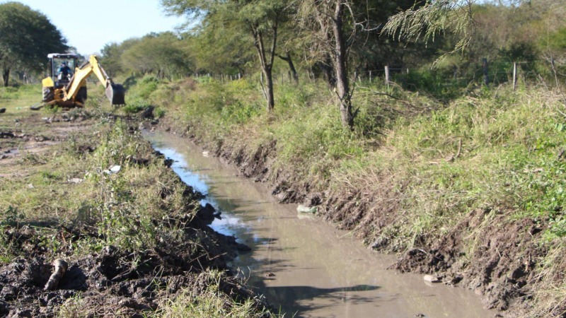 Ante los pronósticos de El Niño intenso, Margarita Belén intensifica obras de prevención