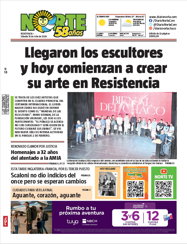 Edición del 18-07-2026