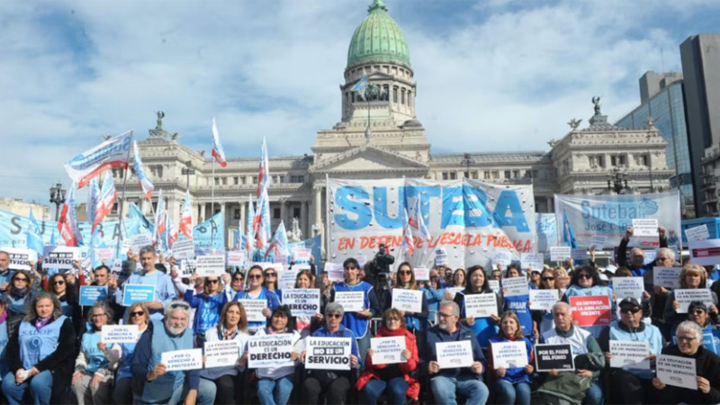 El gobierno fiscalizará el paro docente con agencias territoriales y aplicará sanciones