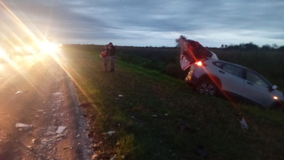 Tragedia en la ruta 16: una mujer falleció tras un choque entre dos camiones y una camioneta