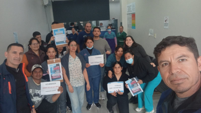 Paro en una clínica de Charata: trabajadores de reclaman el pago de los sueldos atrasados
