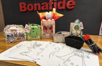 Bonafide prepara una jornada de juegos, dibujos y chocolates para los niños