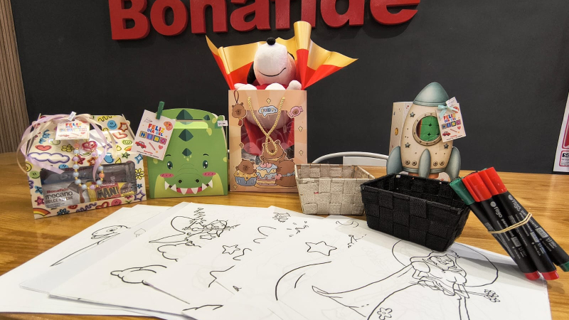 Bonafide prepara una jornada de juegos, dibujos y chocolates para los niños