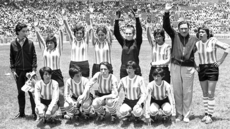 A 55 años de la gesta de la selección argentina femenina de fútbol en el Mundial de México