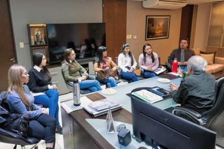 Reunión con el ministro Ferreira -1