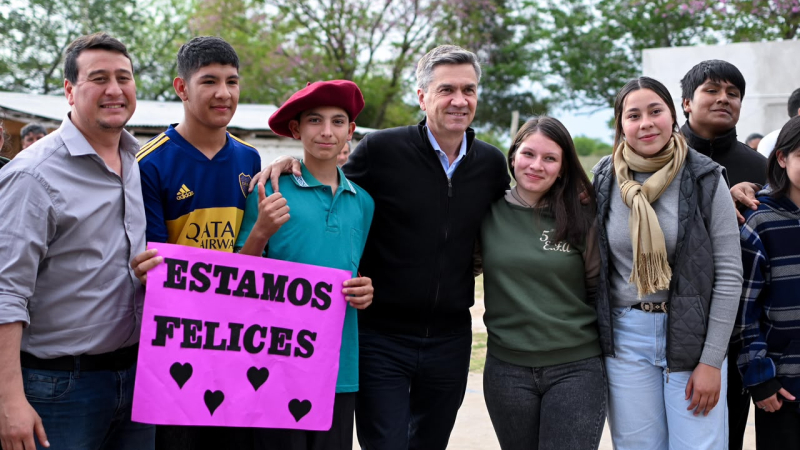 Se inició la esperada obra para provisión de agua en el Lote 7