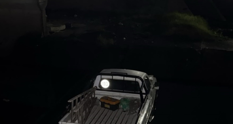 Perdió el control de su camioneta y terminó dentro de un canal en Resistencia