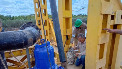 Sameep reparó la toma del Bermejo y se normaliza la provisión de agua en siete localidades del Chaco