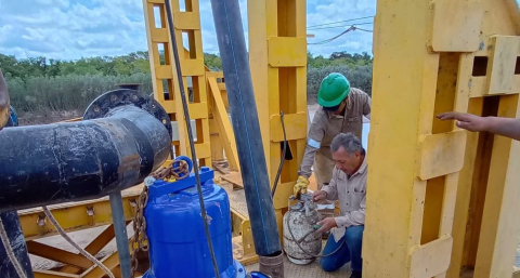 Sameep reparó la toma del Bermejo y se normaliza la provisión de agua en siete localidades del Chaco