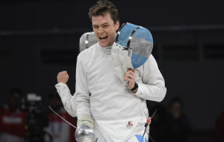 El esgrimista Pascual Di Tella le dio la primera medalla de oro a Argentina en los Juegos Suramericanos