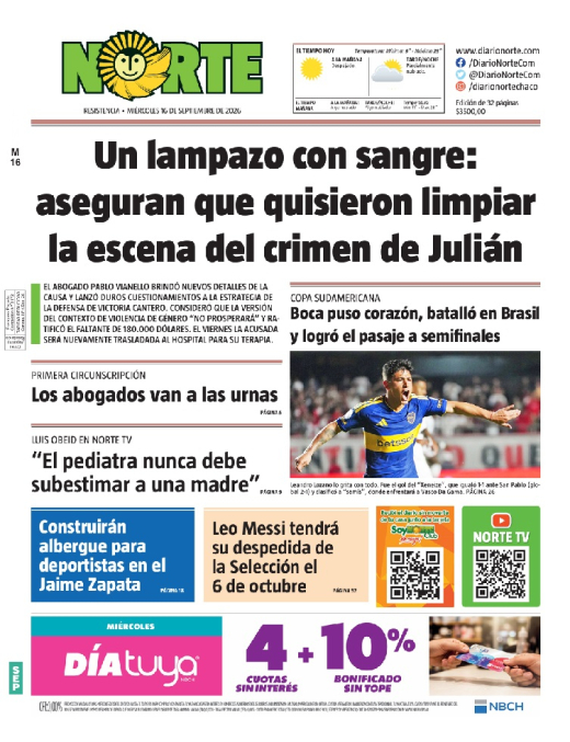 Edición del 16-09-2026