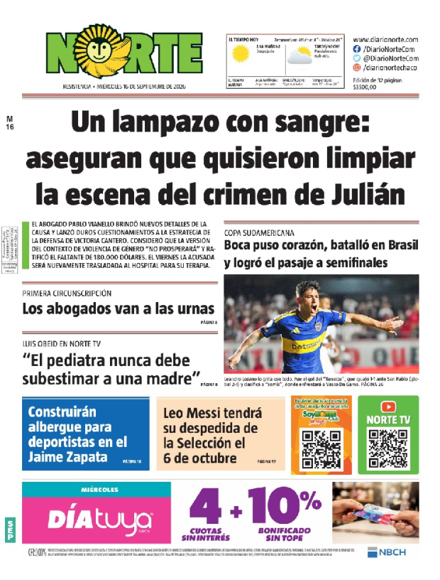 Edición del 16-09-2026