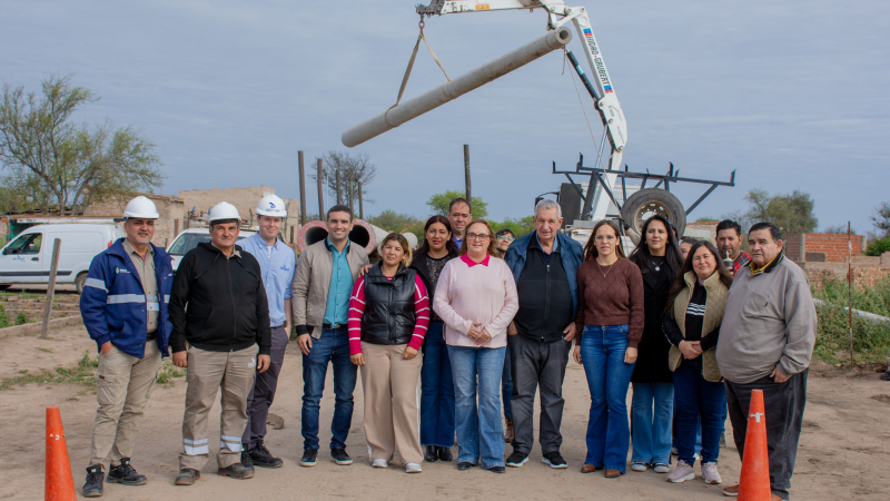 Luz para 400 familias en Pampa del Infierno