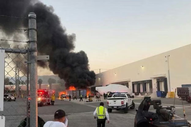 Tres muertos al estrellarse un helicóptero de un canal de noticias