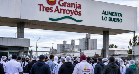 La mayor empresa avícola del país ofrece a trabajadores pagar sueldos con pollos