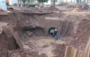 Culminó la reparación del acueducto que abastece a Villa Ángela y otras localidades  