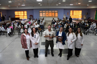 EPEP N°446 del barrio San Pedro recibió a "Paisajes de Mi Tierra" y "Guardianes de Formosa"