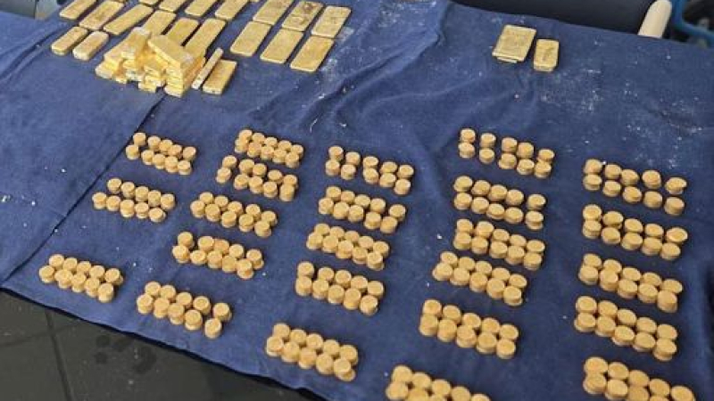 Trabajaban en una obra y encontraron lingotes y monedas de oro por un valor de 9 millones de euros