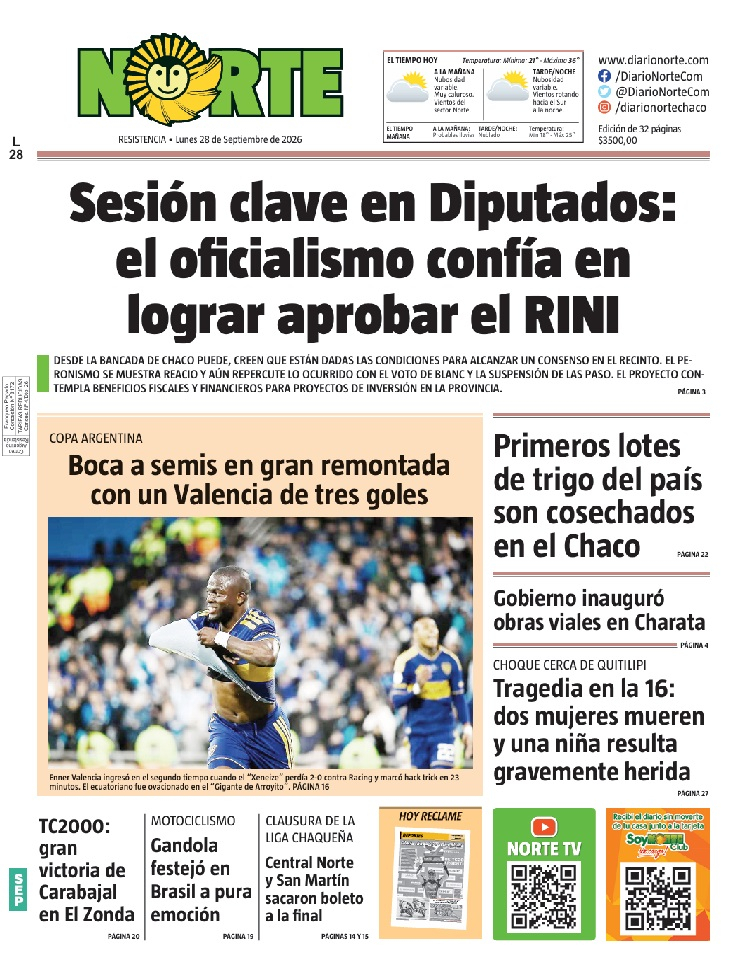 Edición del 28-09-2026