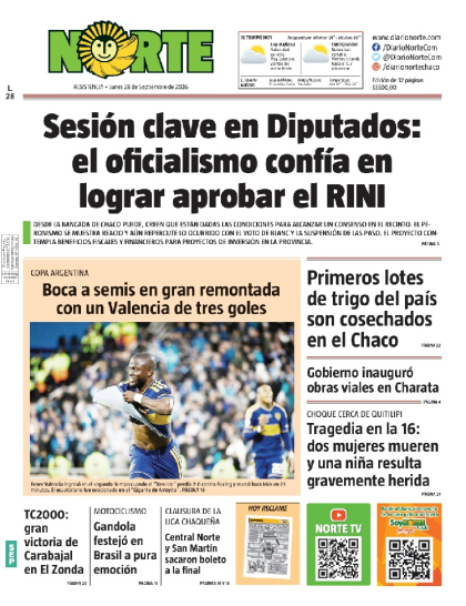 Edición del 28-09-2026
