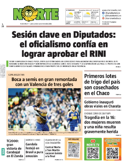Edición del 28-09-2026