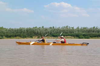 Travesía en kayak por el río Bermejo: tres días de naturaleza pura