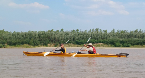 Travesía en kayak por el río Bermejo: tres días de naturaleza pura