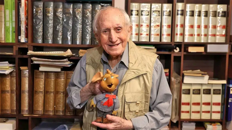 Murió Peppino Mazzullo, histórica voz del Topo Gigio