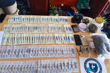 Detenciones y secuestro de droga por el robo de $ 20 millones desde una caja fuerte a una jubilada