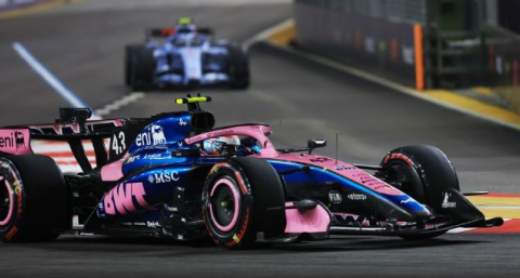 Franco Colapinto quedó afuera del Gran Premio de Singapur