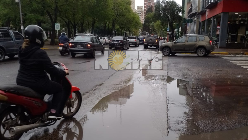 Martes nublado, fresco y 97% de humedad para la ciudad de Resistencia
