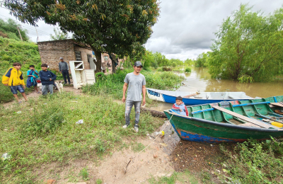 El río Paraguay se acerca al nivel de alerta y preocupa en Las Palmas