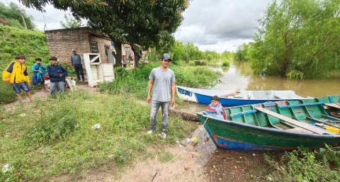 El río Paraguay se acerca al nivel de alerta y preocupa en Las Palmas