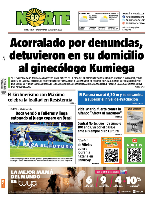 Edición del 17-10-2026