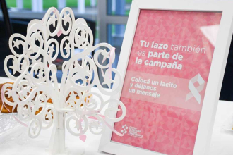 Actividad de concienciación sobre el cáncer de mama