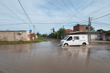 El temporal golpeó a Resistencia: ráfagas de 75 km por hora