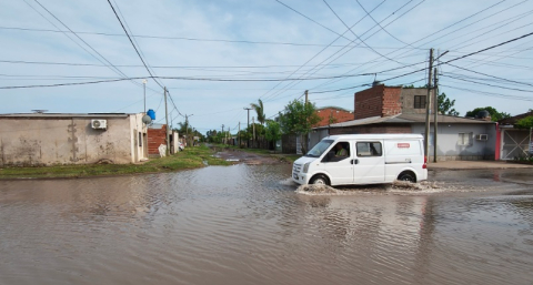 El temporal golpeó a Resistencia: ráfagas de 75 km por hora y 92 milímetros de lluvia