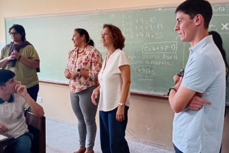 Tramo final de la diplomatura en enseñanza de matemática de la UTN