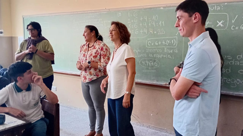 Tramo final de la diplomatura en enseñanza de matemática de la UTN